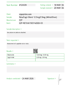 Alternative view of EZP-3P/EZP-CG Blend – 12.5mg/2.5mg